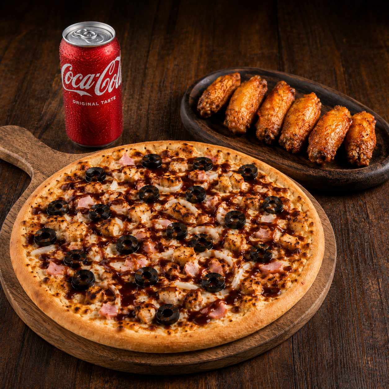Combo 3 · Frango BBQ